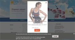 Desktop Screenshot of pramen-zdravi.cz